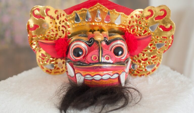 The Red Dragon Mask